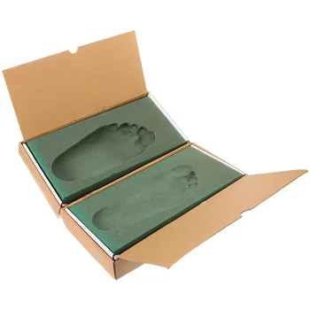 Многофункциональная коробка для оттиска отпечатка стопы Коробка для формования формы отпечатка стопы Для индивидуальной подгонки ортопедических стелек для ног