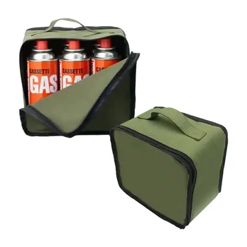 Многофункциональная сумка для хранения бензобака, холщовая сумка для газового баллона, надежная защита для кемпинга, всепогодный чехол для активного отдыха