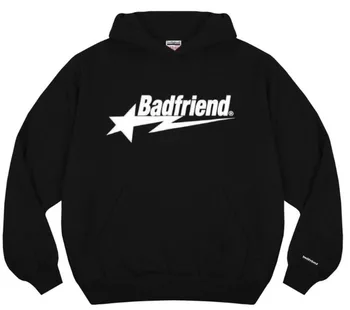 Модный американский хип-хоп, свитер с капюшоном, повседневная свободная универсальная пара, спортивная куртка, модный простой пуловер Y2K в стиле ретро, толстовка с капюшоном