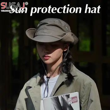 Мужская высококачественная камуфляжная шляпа ACU Для альпинизма и путешествий по джунглям, летние Солнцезащитные мужские кепки рыбака