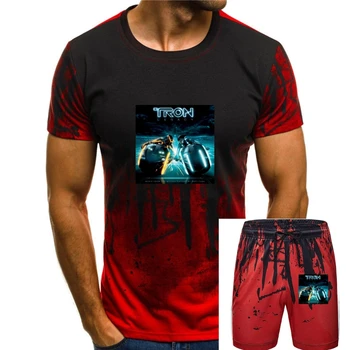 Мужская легкая спортивная футболка Daft Punk - Tron Legacy