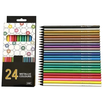 Набор цветных карандашей для рисования, Карандаши для детей, Книжка-раскраска для рисования