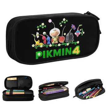 Новая коробка для ручек Pikmin 4 Rescue Pup Oatchi, двухслойный детский пенал большой емкости, потрясающий подарок