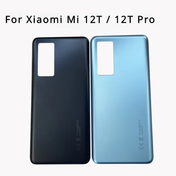 Новинка для Xiaomi 12T Pro, крышка батарейного отсека Mi 12T 5G 22071212AG, замена задней стеклянной крышки, задняя крышка батарейного отсека корпуса