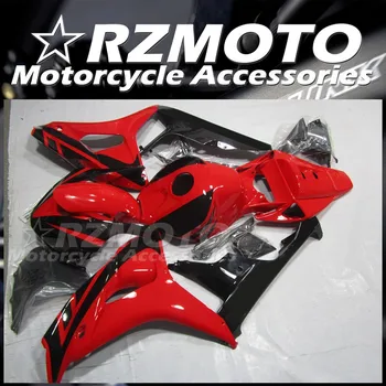 Новый комплект обтекателей для мотоцикла ABS, подходящий для HONDA CBR1000RR 2006 2007 06 07 Комплект кузова Красный черный