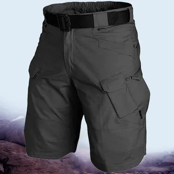 Обновленные водонепроницаемые тактические шорты 2023 года мужские-s-bottoms Black