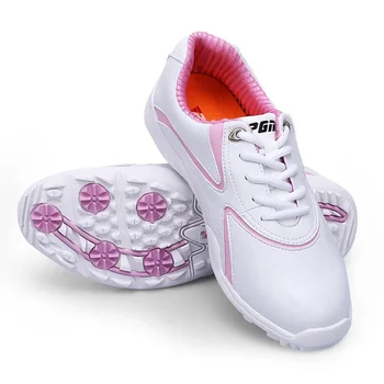 Обувь для гольфа PGM, женская обувь с фиксированным гвоздем, женская спортивная повседневная обувь для гольфа