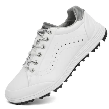 Обувь для гольфа, мужские профессиональные кроссовки для гольфа, Большой размер 39-48, прогулочная обувь для игроков в гольф, удобная одежда для ходьбы