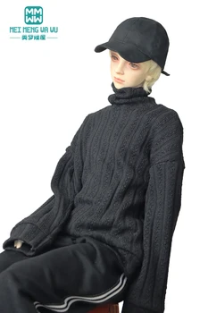 Одежда для куклы подходит на рост 68-75 см, кукла BJD SD17 со сферическим шарниром 1/3, модный свитер с высоким воротом, спортивные штаны