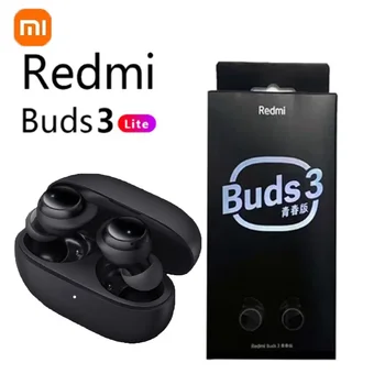 Оригинальные Xiaomi Redmi Buds 3 Lite TWS Bluetooth 5.2 Наушники 18h Гарнитура Для Наушников Беспроводные Наушники с микрофоном Youth Edition