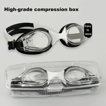 Очки для дайвинга, детские противотуманные очки для плавания с регулируемым ремешком для четкого широкого обзора, защитные очки высокой четкости.
