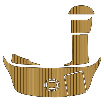 Пенопластовая лодка Eva, противоскользящие самоклеящиеся коврики, Напольное покрытие для SeaRay Sundeck 220 2003 Аксессуары