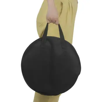 Переносная 14-дюймовая сумка для барабанов, черная, ткань Оксфорд