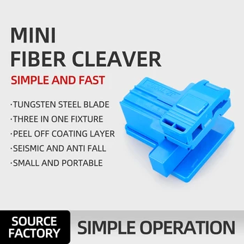 Пластиковый мини-нож для резки оптического волокна FTTH, Инструмент для зачистки оптического волокна, Инструмент для холодного подключения оптического кабеля, Режущий инструмент