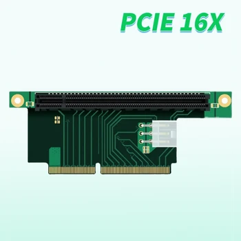 Плата адаптера PCI-E X16 160pin Для подключения PCIE16x Под Прямым углом 90 ° Карта Адаптера ECS-9700