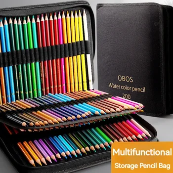 Принадлежности для масляной акварели / ткани, цветная сумка Color Professional 200/120/72/48 Для рисования карандашами