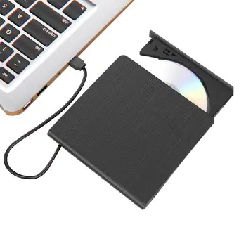 Проигрыватель дисков для ноутбука USB-компьютерный проигрыватель дисков, дисковод с тонким корпусом, считыватель дисков для настольных компьютеров, ноутбуков и других устройств