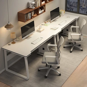 Прямоугольные Офисные столы для спальни Настольный компьютер Белый Черный Офисные столы для ноутбуков Подставка для ноутбука для геймеров Мебель для бюро MR50OD