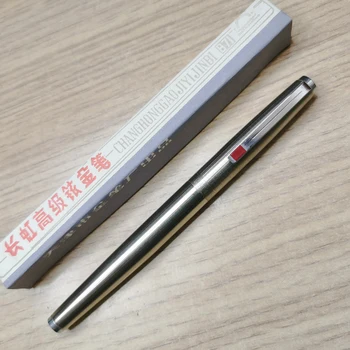 Редкая авторучка Changhong 815 с Иридиевыми чернилами, Ручка с Темной Заостренной Стрелкой, Обозначающая 90-е годы Старого выпуска