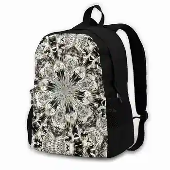Рюкзак для студента колледжа Jimi Teen, дорожные сумки для ноутбука, Bob Wall, Графическая абстрактная фантазия