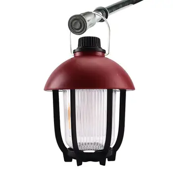 Светодиодные фонари для кемпинга, перезаряжаемые светодиодные фонари, 1200мА, Водонепроницаемые перезаряжаемые светодиодные фонари с крючком, легкая уличная палатка
