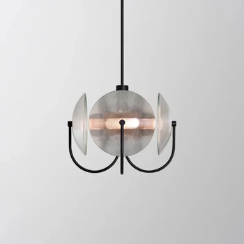 Скандинавская простая креативная светодиодная люстра для ресторана в стиле постмодерн, дизайнерская люстра для магазина дизайнерской одежды в спальне