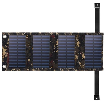 Складная солнечная панель Солнечный элемент с выходом USB Солнечное зарядное устройство для кемпинга Сотовый телефон Планшетные устройства Power Bank