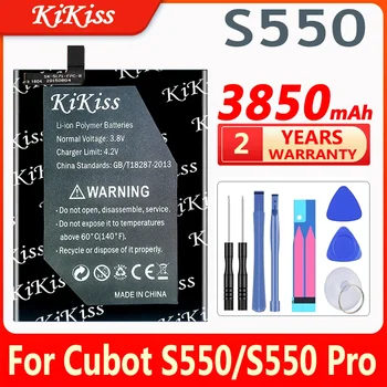 Сменный аккумулятор KiKiss емкостью 3850 мАч для Cubot S550 / для Cubot S550 Pro