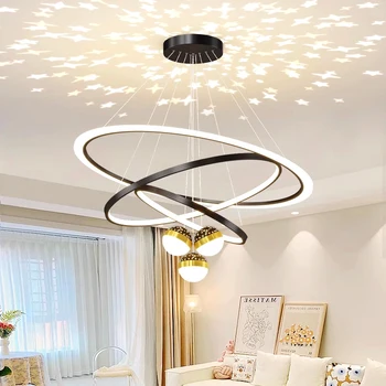Современный декор светодиодные светильники подвесные светильники для гостиной, люстры для столовой, потолочный светильник, внутреннее освещение