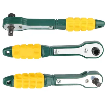 Стержень отвертки DIYWORK 1/4 Mini Rapid Ratchet Wrench Инструменты для быстрой установки торцевых ключей