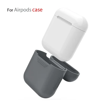 Стильный чехол для наушников Apple Airpods, силиконовый защитный чехол, защита от потери, чехол-накладка для аксессуаров Airpods