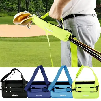 Сумка для тренировочной клюшки для гольфа Driving Range, мини-водонепроницаемая сумка для клюшки для гольфа, компактная переносная дорожная сумка для гольфа, вмещающая 4-5 клюшек для гольфа