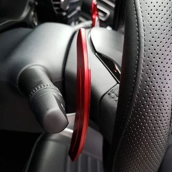 Удлинитель рычага переключения передач рулевого колеса из красного алюминиевого сплава для Mitsubishi Lancer Evo X 2008-2016