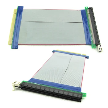 Удлинительный Кабель 19cm Express 16X To 16X Riser Card Extender PCI E Ленточный Конвертер Кабельный Адаптер для Майнинга Инструмента