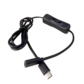 Удлинительный кабель USB C со встроенным разъемом для планшетов Raspberry 4 и Android W3JD