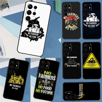 Чехол No Farmers No Food Для Samsung Galaxy S20 FE S21 S22 S23 Ultra S9 S10 Note 10 Plus Note 20 Ultra Cover