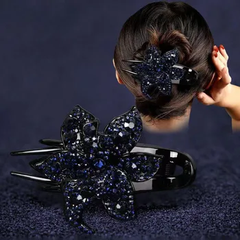 Элегантные бриллианты, цветы в виде морских звезд, винтажные заколки в виде утконоса, заколки для волос, украшение для волос матери в подарок